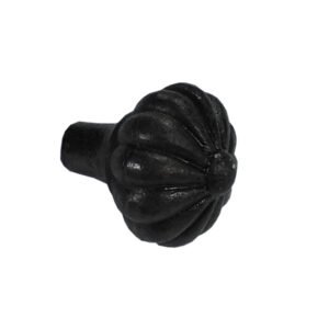 RVE KB 4248 Cast iron knobs base matte black finish cabinet knobs
